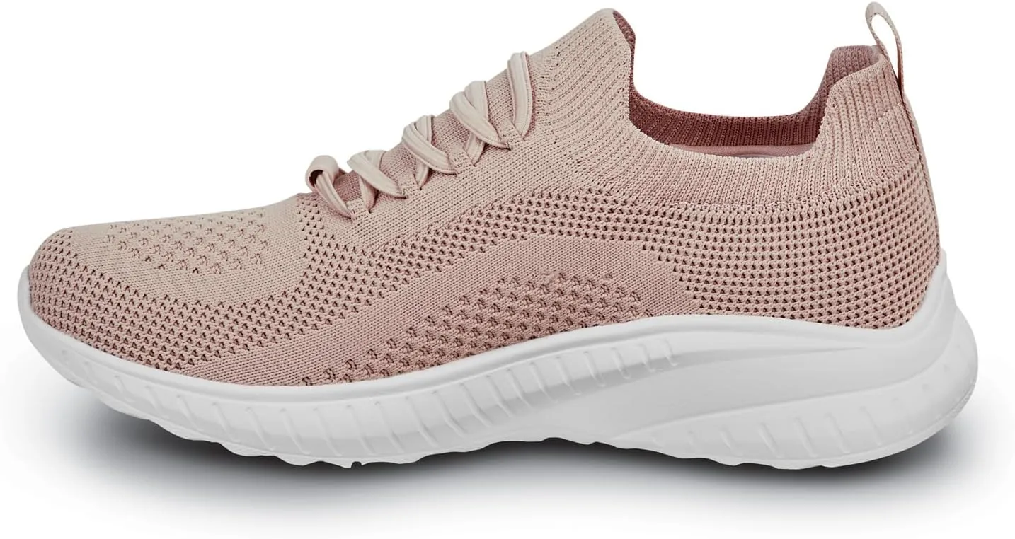 Skechers Work Emma Knit, Women's, Soft Toe, EH, MaxTrax Slip Resistant, Slip On, Low Athletic, Work Shoe