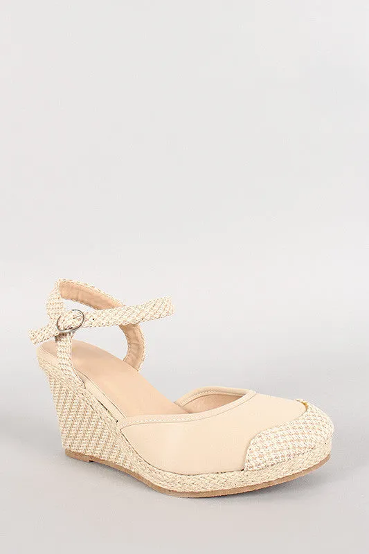 Slingback Buckle Round Wedge Espadrille Toe High-tech-enabled Same-day shipping