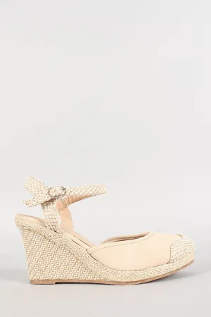 Slingback Buckle Round Wedge Espadrille Toe High-tech-enabled Same-day shipping
