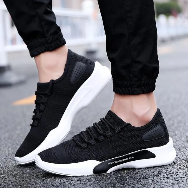 Slip-On Men hot sneakers Breathable Trainers