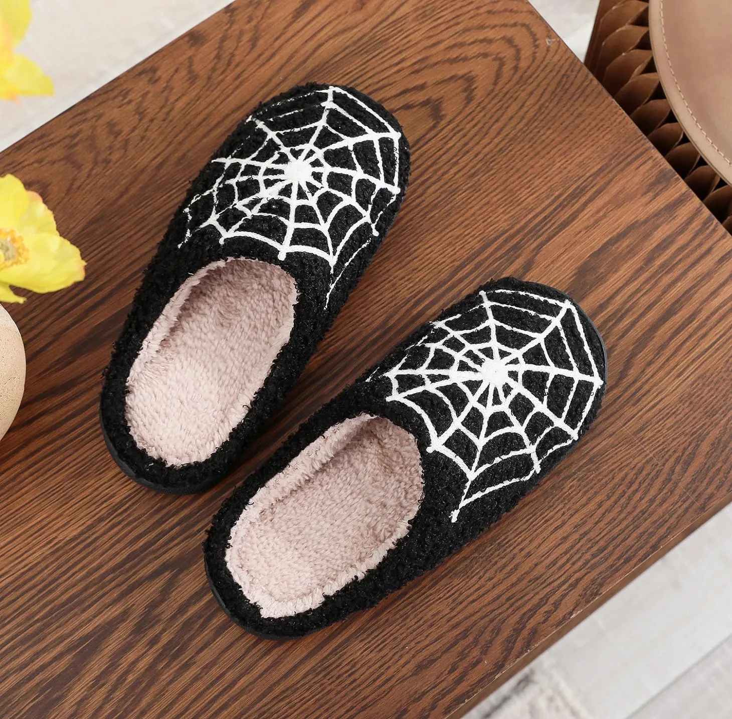 Slippers for Women Men Fuzzy Memory Foam Slipper Fluffy Winter Soft Warm Slip On House Shoes