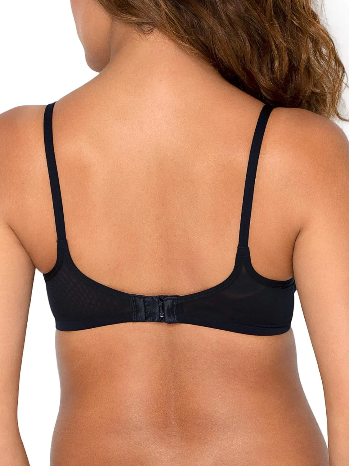 Smart & Sexy Sheer Mesh Demi Underwire Bra – Available in Single or 2-Pack, Flirty & Supportive