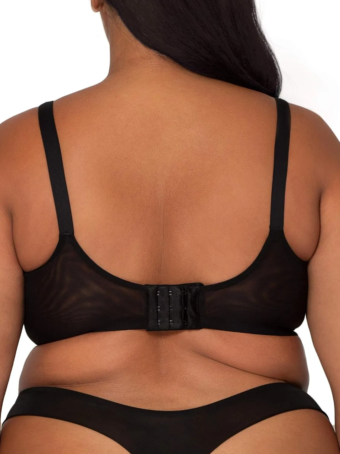 Smart & Sexy Sheer Mesh Demi Underwire Bra – Available in Single or 2-Pack, Flirty & Supportive