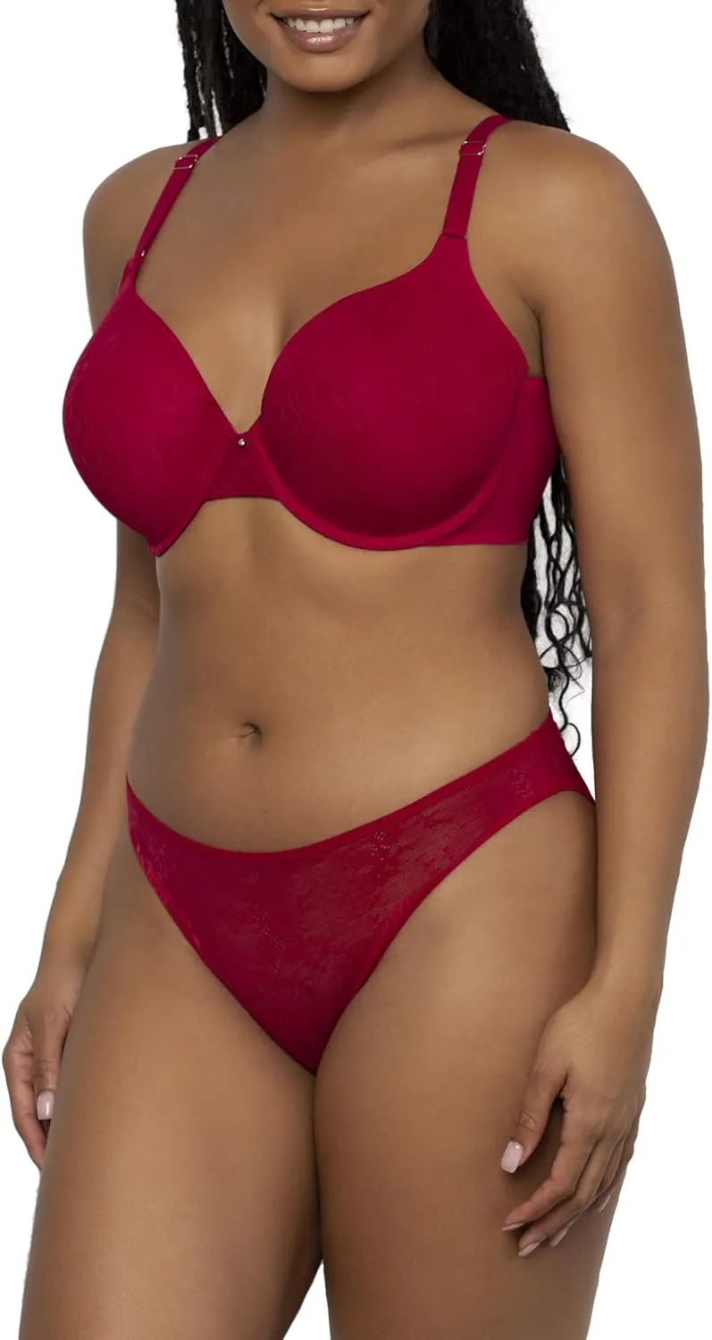 Smart & Sexy Women's Smooth Lace T-Shirt Bra