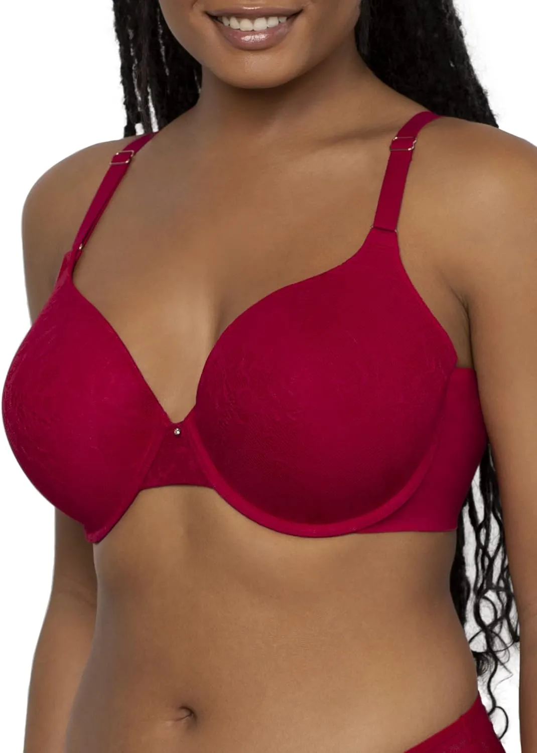 Smart & Sexy Women's Smooth Lace T-Shirt Bra
