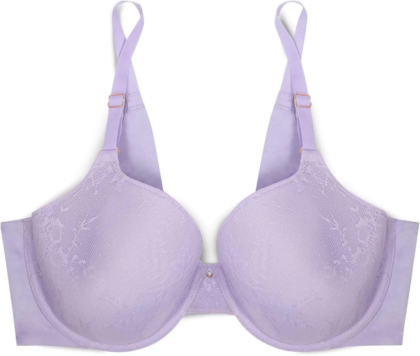 Smart & Sexy Women's Smooth Lace T-Shirt Bra