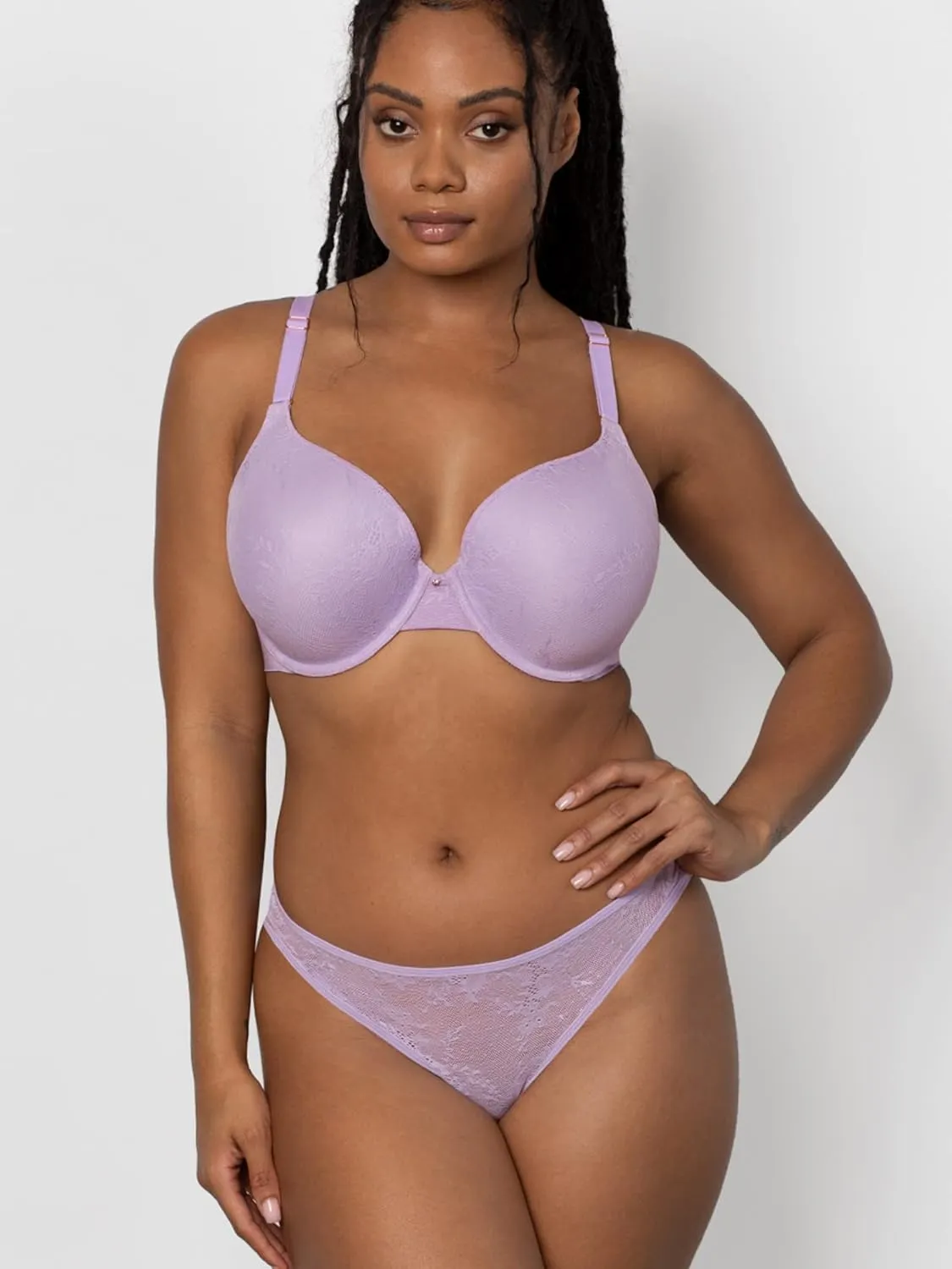 Smart & Sexy Women's Smooth Lace T-Shirt Bra