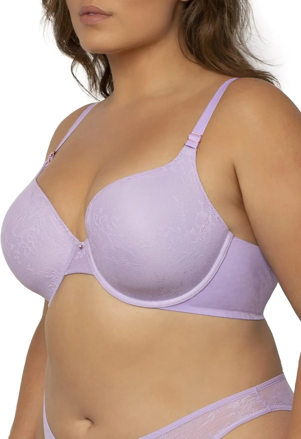 Smart & Sexy Women's Smooth Lace T-Shirt Bra