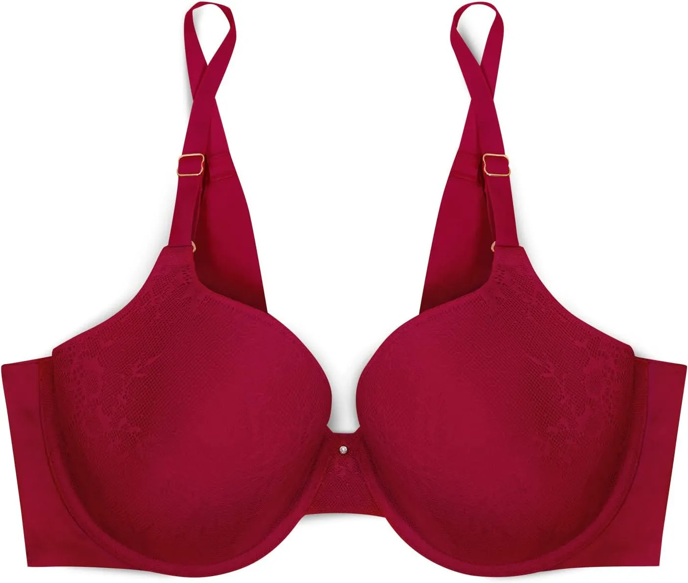 Smart & Sexy Women's Smooth Lace T-Shirt Bra