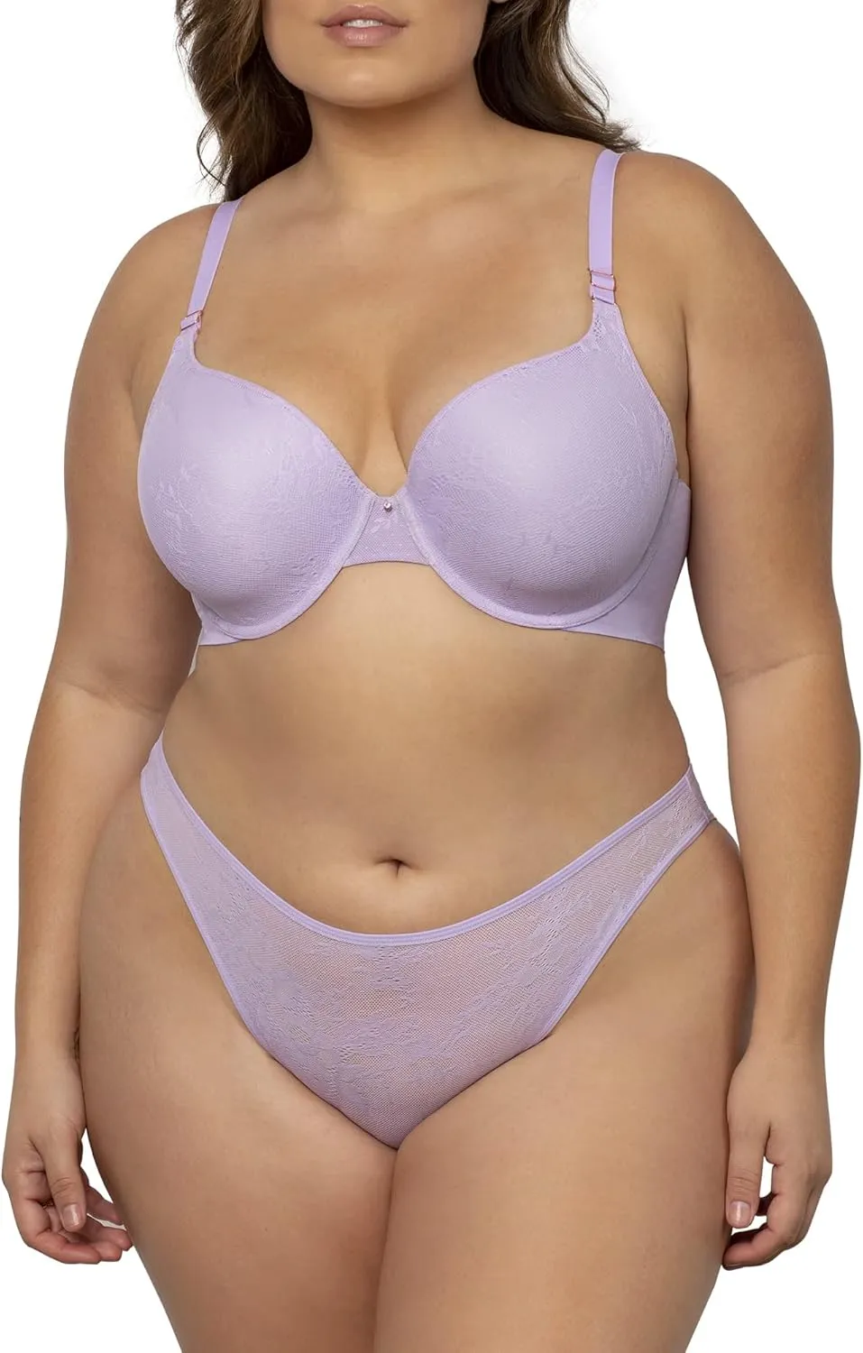 Smart & Sexy Women's Smooth Lace T-Shirt Bra