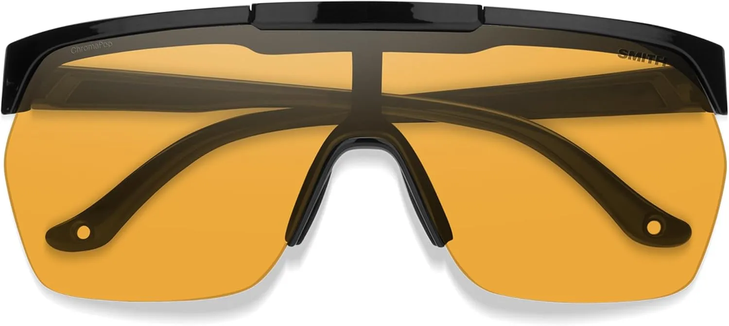 SMITH XC Sunglasses with ChromaPop Lens Technology – Flip-Up Shield Lens Performance Sports Sunglasses – For Men & Women