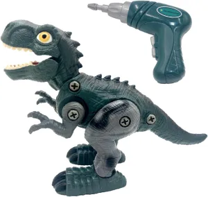 Smithsonian DIY T-Rex Walking Dinosaur Robot Toy Stem Science Kit - Steam Building for Kids Ages 4 