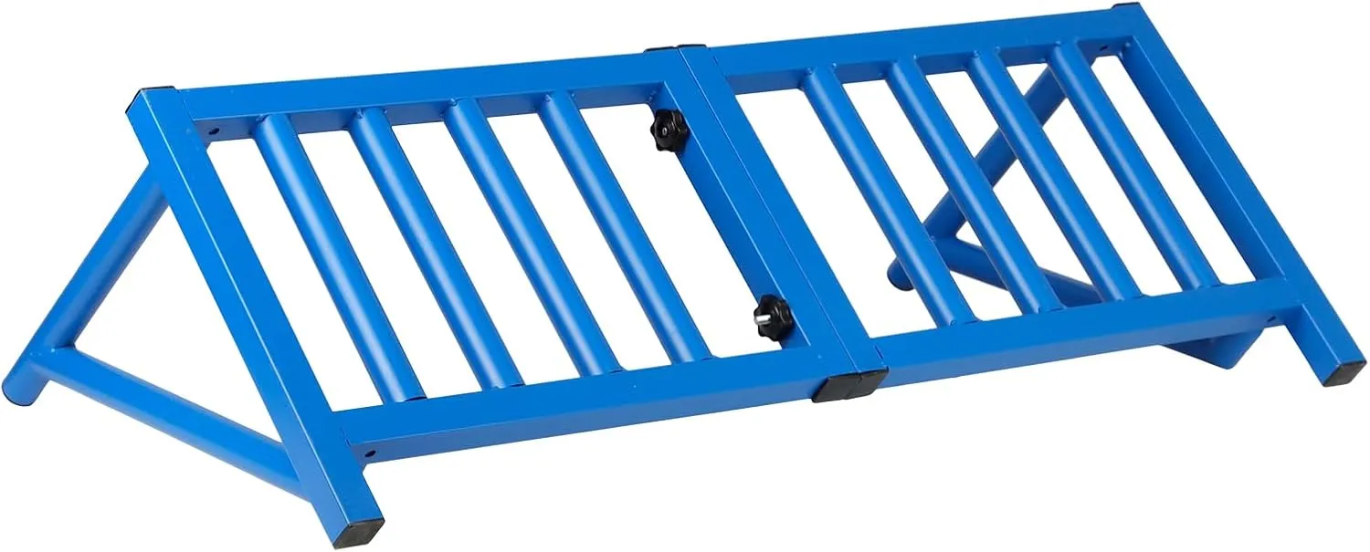 Soccer Rebounder Board with Metal Frame, Adjustable Angles/Heights, Portable Storage Design, Soccer Training Equipment for Precision Passing/Shooting Drills