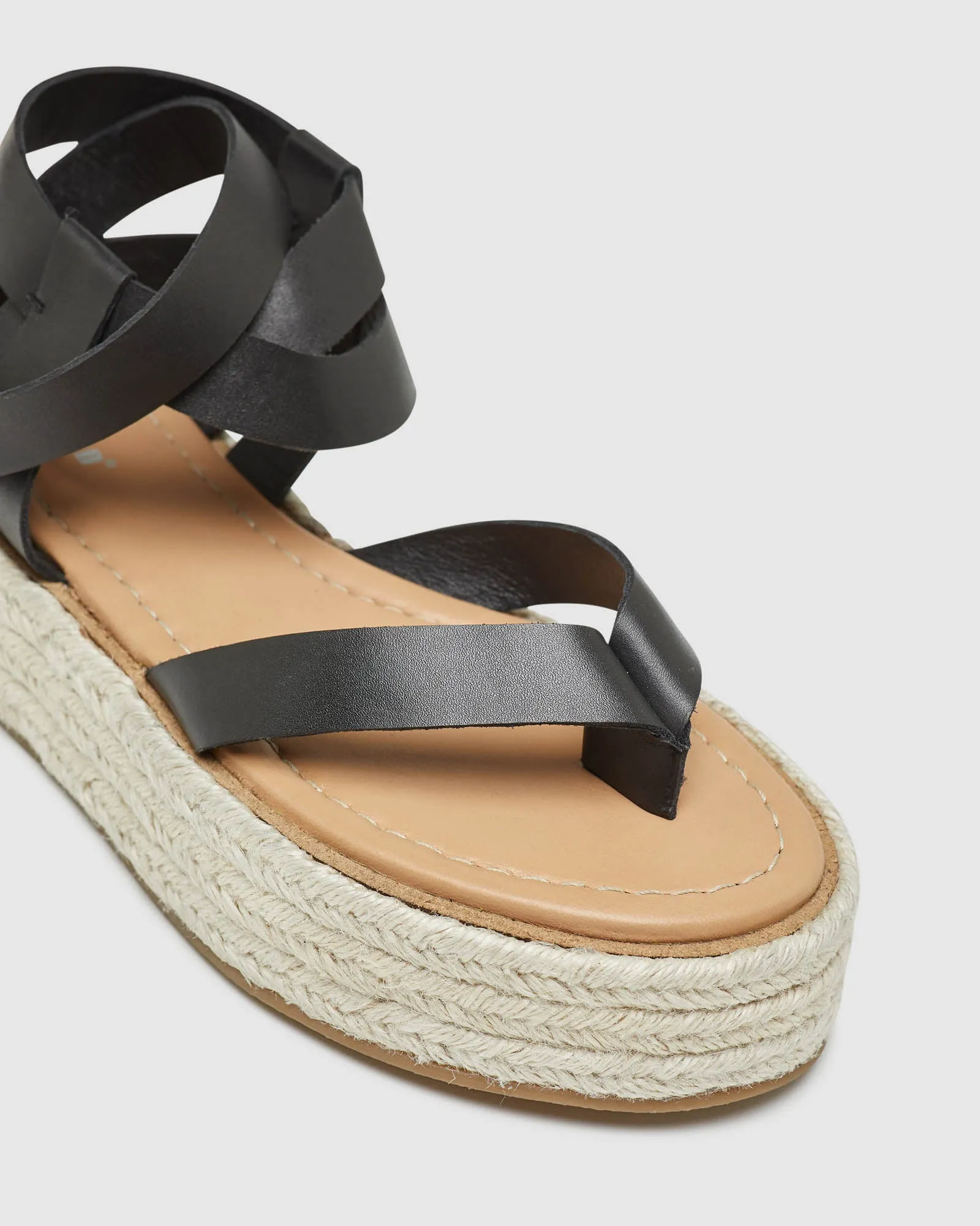 Sofia Leather Espadrille