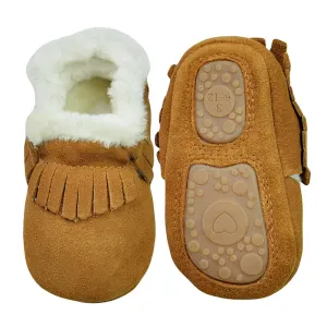 Soft Leather Baby Slip on Shoes.