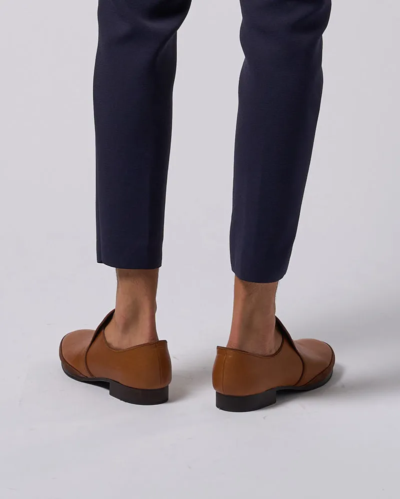 soft leather slip-on