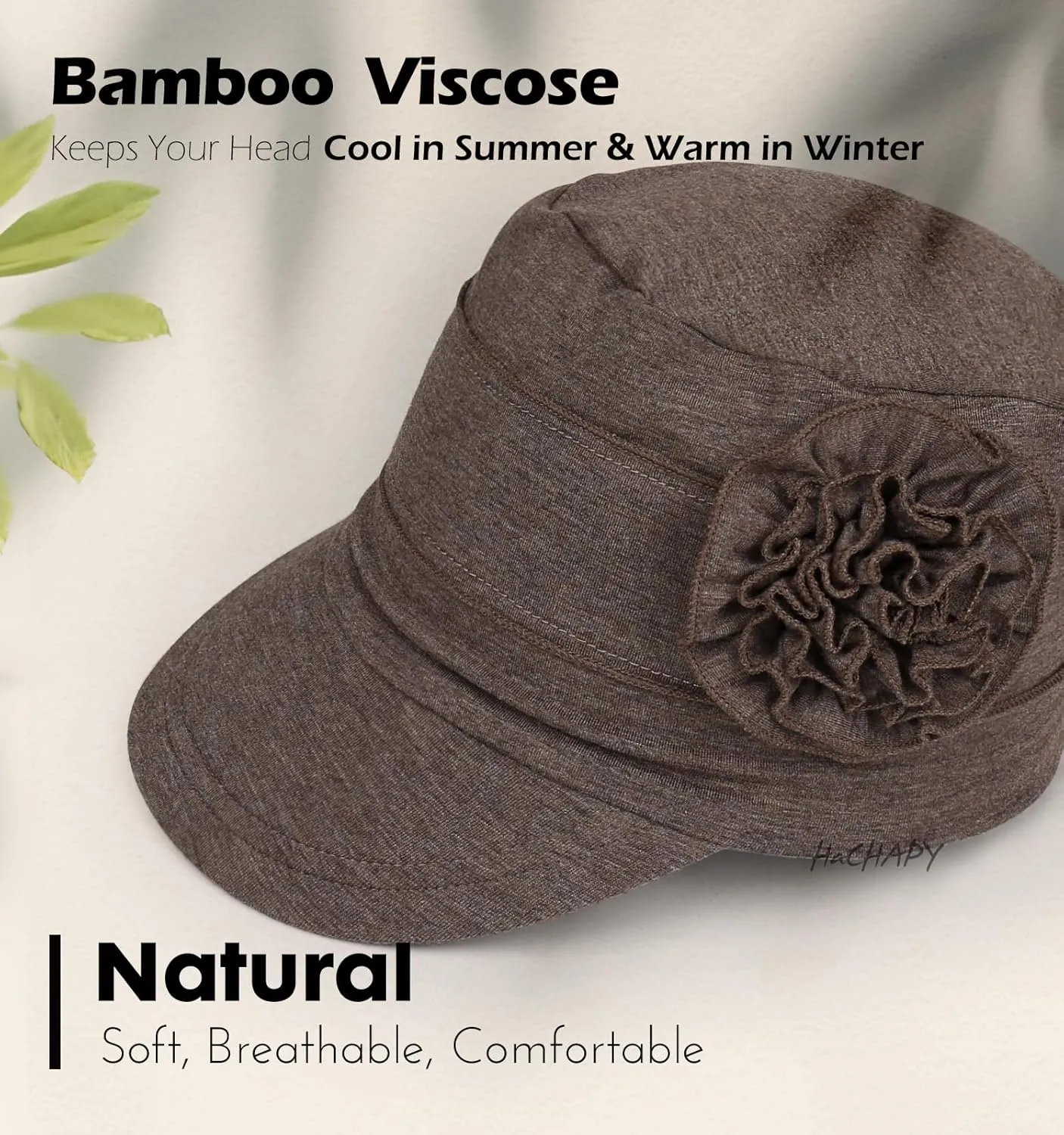 Soft Newsboy Cap for Women Slip on Headwear Summer