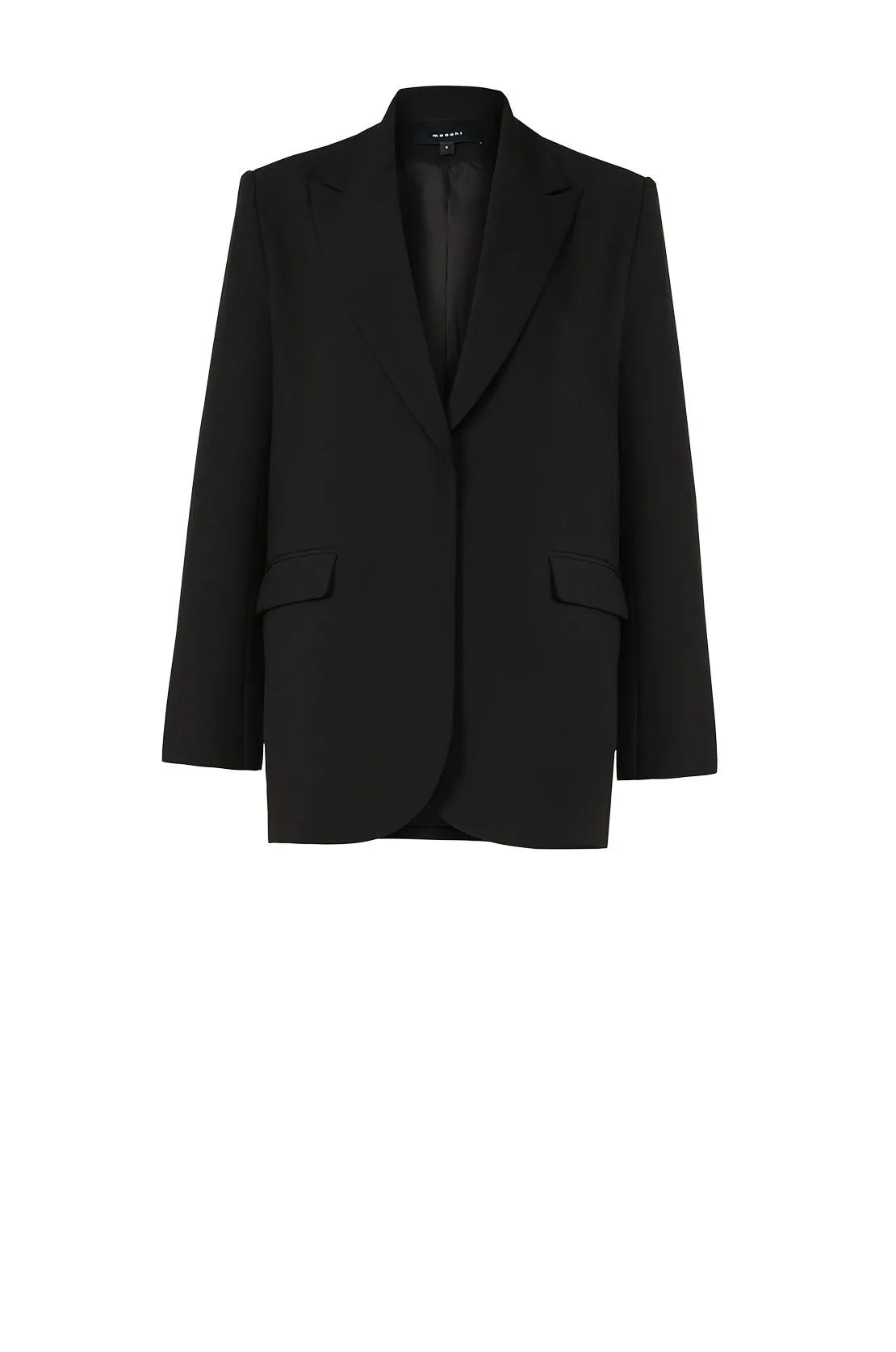 solvent blazer / black