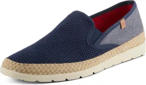 Spring Step Men's Putman Espadrilles – Lightweight Slip-On Summer Shoes with Cork Insole and Rubber Outsole, Made in Spain