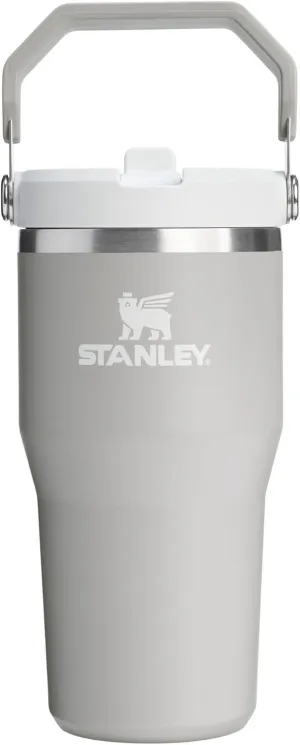 Stanley IceFlow 2.0 Flip Straw Tumbler with Handle 20 oz | Twist On Lid and Flip Up Straw | Leak Resistant Water Bottle | Insulated Stainless Steel | BPA-Free | Ash