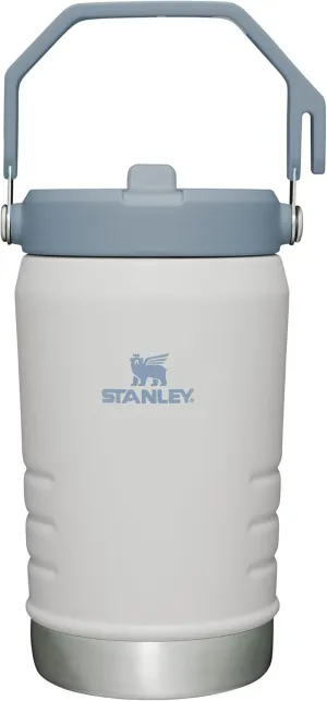 Stanley IceFlow Flip Straw Jug with Handle 40 oz| Twist On Lid and Flip Up Straw | Leak Resistant for Travel and Sports | Insulated Stainless Steel | BPA-Free | Fog