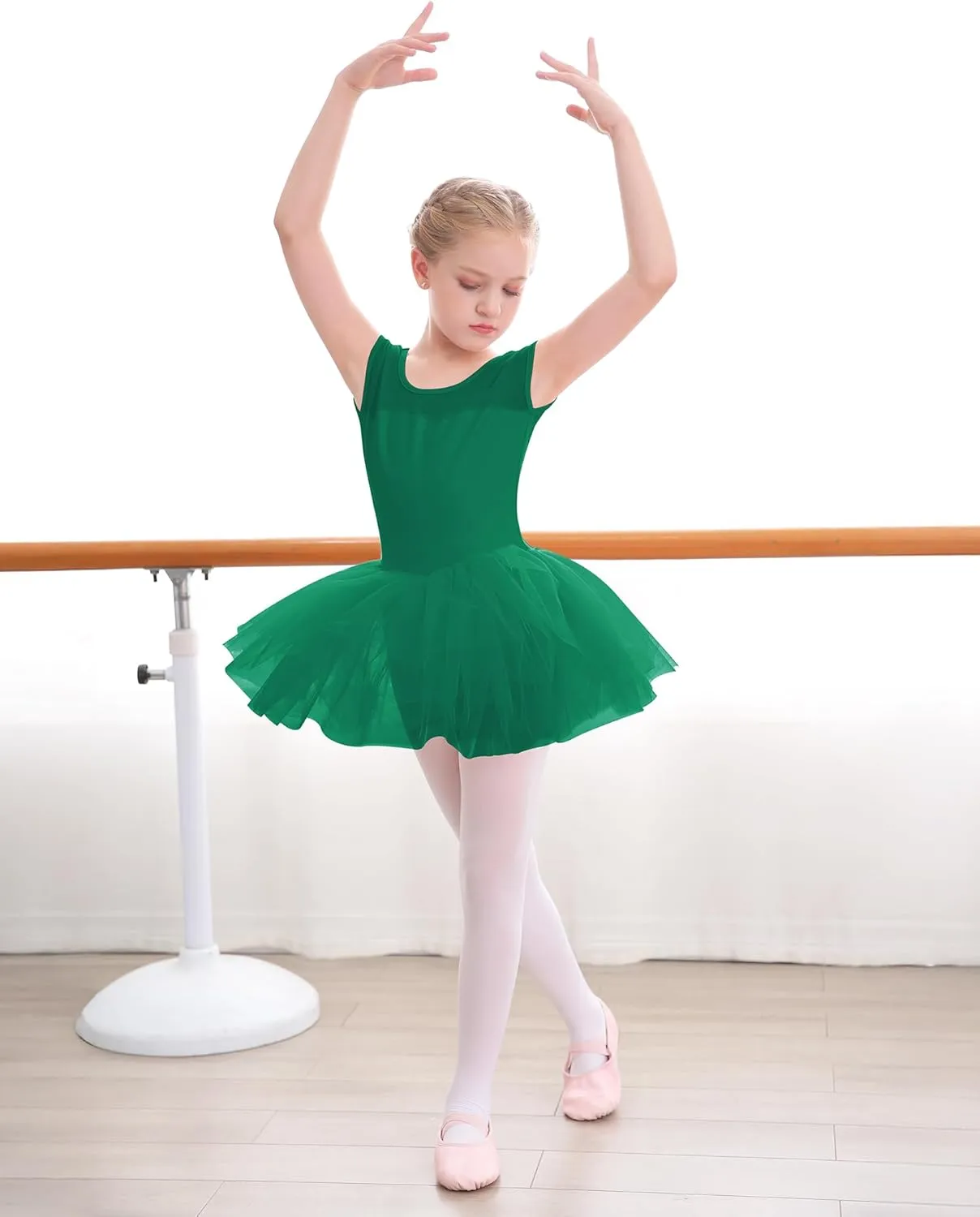 Stelle Ballet Leotards for Girls Toddler Leotard with Tutu Skirt Dance Tutu Dress (Little/Big Kid)