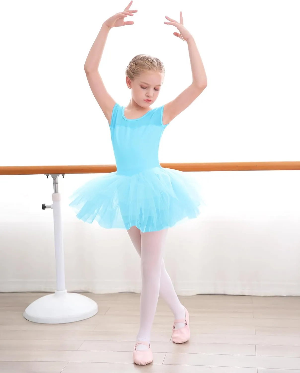 Stelle Ballet Leotards for Girls Toddler Leotard with Tutu Skirt Dance Tutu Dress (Little/Big Kid)