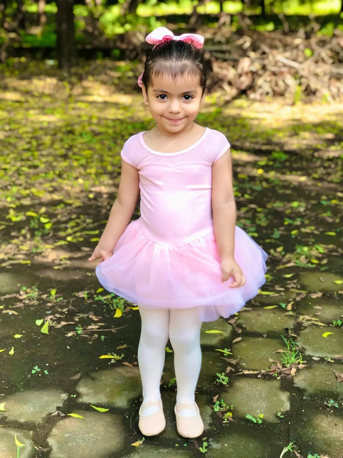 Stelle Ballet Leotards for Girls Toddler Leotard with Tutu Skirt Dance Tutu Dress (Little/Big Kid)