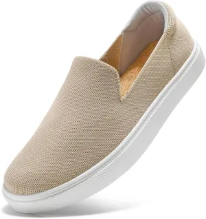 STQ Slip on Shoes for Women Breathable Fashion Sneakers Comfortable Knit Casual Shoes