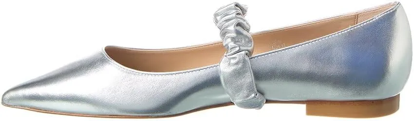 Stuart Weitzman Maxine Leather Ballet Flat
