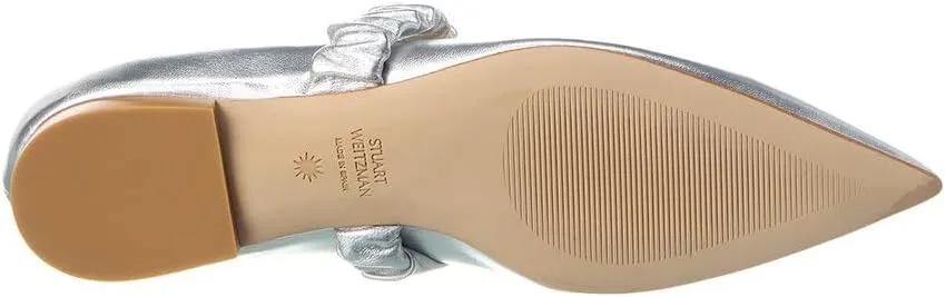 Stuart Weitzman Maxine Leather Ballet Flat