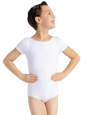 STUDIO COLLECTION SHORT SLEEVE LEOTARD - BOYS