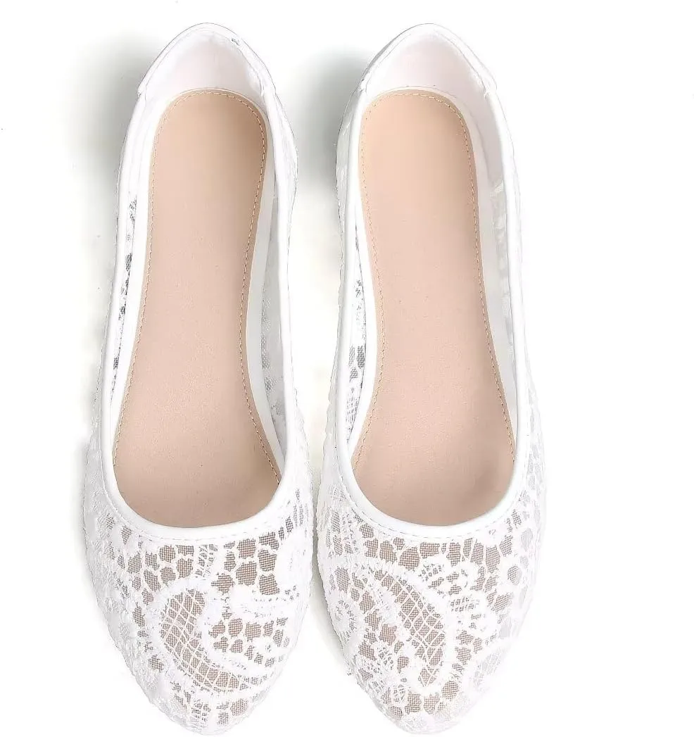 Stunner Women Cute Slip-On Ballet Shoes Soft Solid Classic Pointed Toe Flats