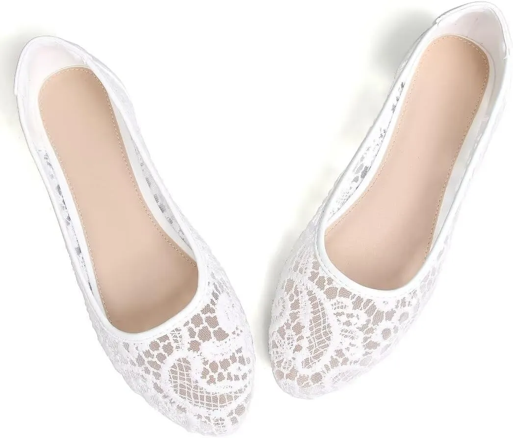 Stunner Women Cute Slip-On Ballet Shoes Soft Solid Classic Pointed Toe Flats