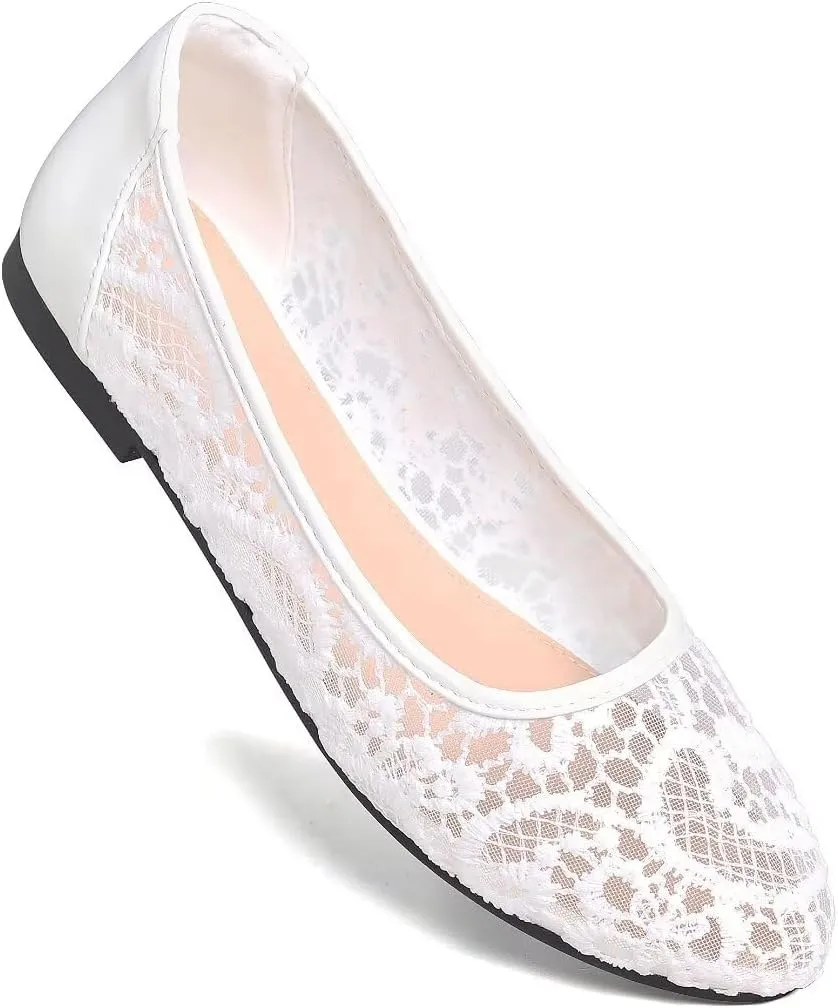 Stunner Women Cute Slip-On Ballet Shoes Soft Solid Classic Pointed Toe Flats