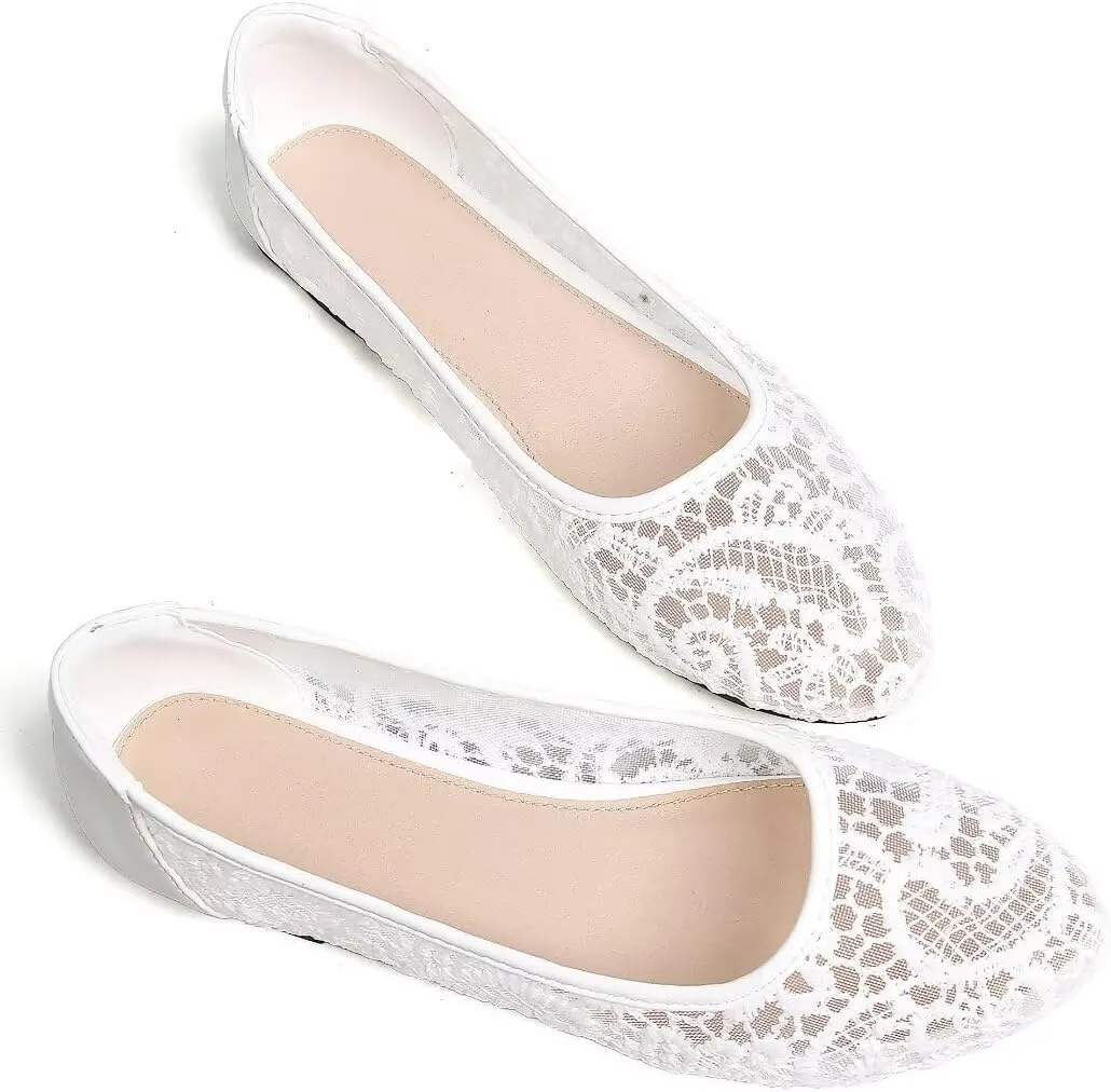 Stunner Women Cute Slip-On Ballet Shoes Soft Solid Classic Pointed Toe Flats