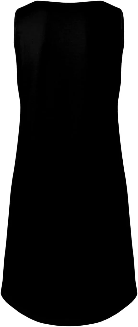 Summer Dresses for Women 2025 Trendy Boho Floral Print Beach Cover Up Casual Spring Sleeveless Sundresses
