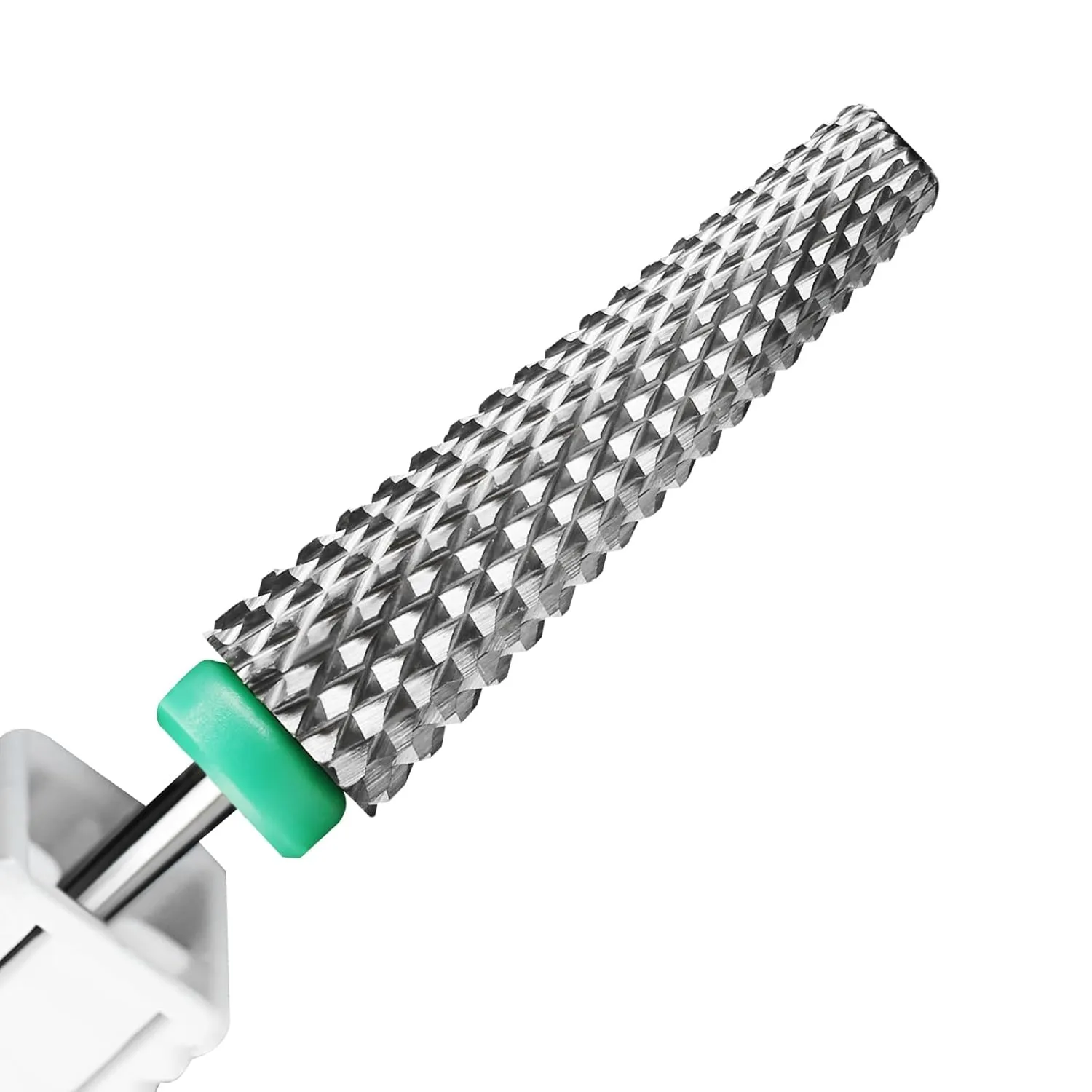 Super Long 5-IN-1 Tungsten Carbide Bit,Electronic Nail Drill Bit for Acrylic Gel Nails Dual Nail Form Remove,3/32 Diameter Nail Bit for E-File Nail Drill(Coarse)