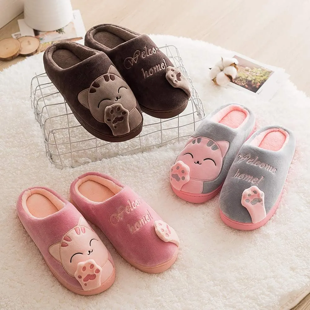 techcity Women's & Men's Comfort Memory Foam Slippers Breathable Fuzzy Slip on Clog House Shoes w/Indoor Outdoor Anti-Skid Sole