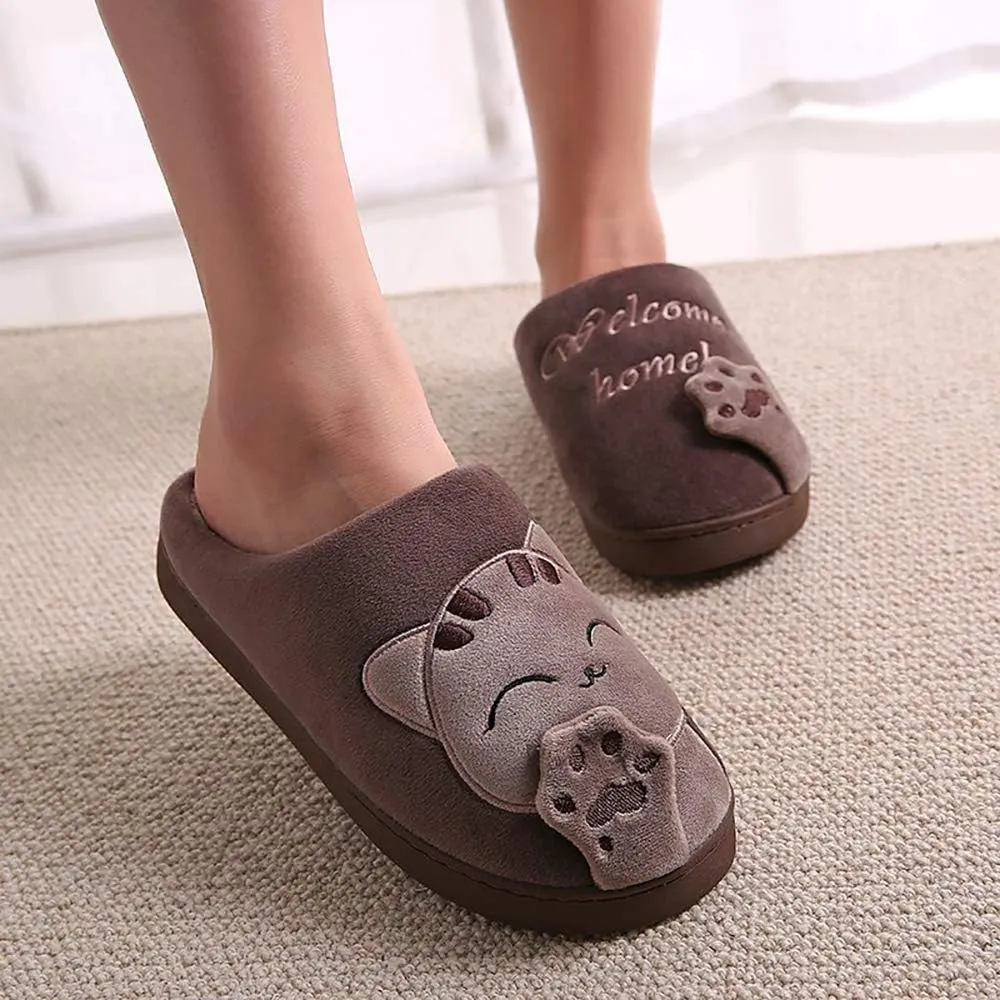 techcity Women's & Men's Comfort Memory Foam Slippers Breathable Fuzzy Slip on Clog House Shoes w/Indoor Outdoor Anti-Skid Sole