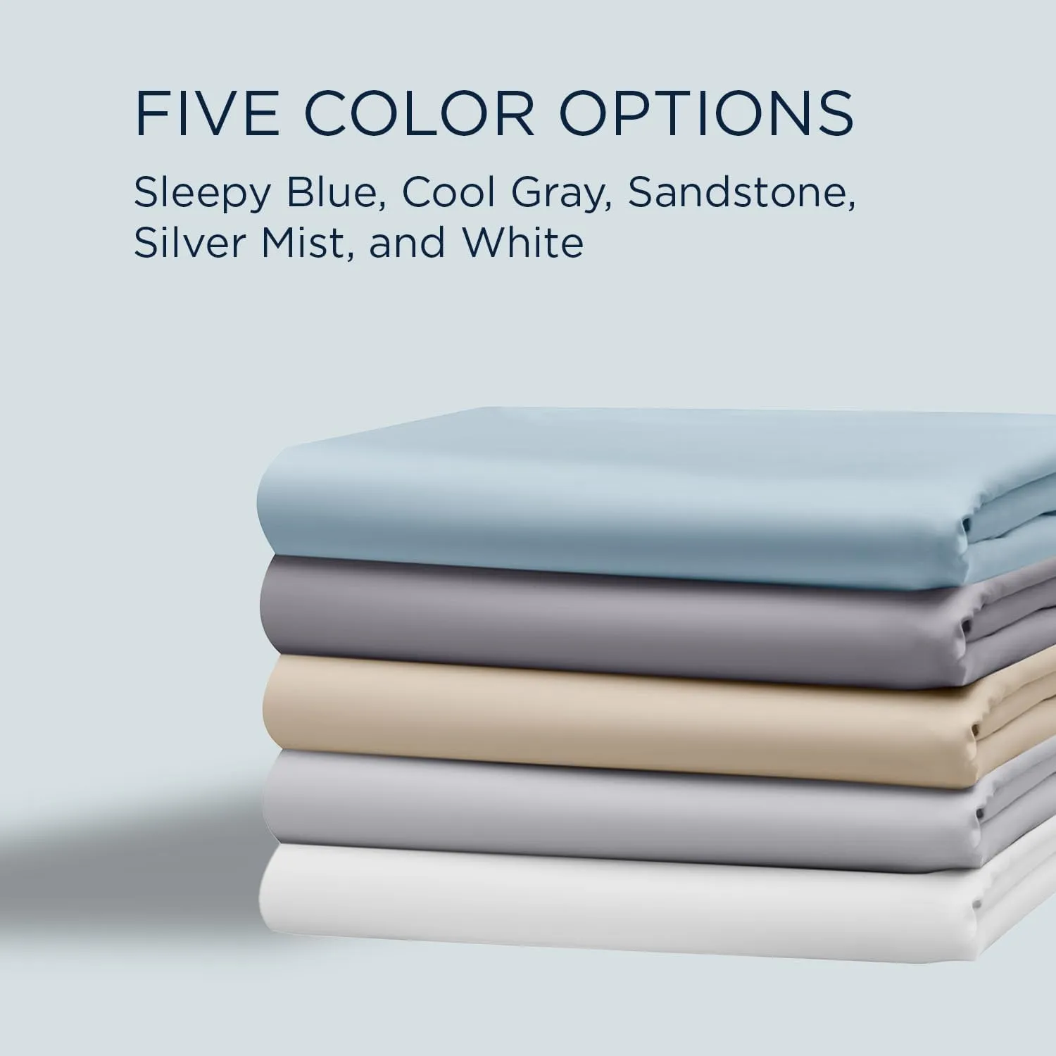 TEMPUR Luxe Egyptian Cotton Sheet Set Sandstone - King