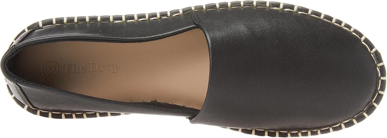 The Drop Women's Lila Open Weave Flat Espadrille Sandals