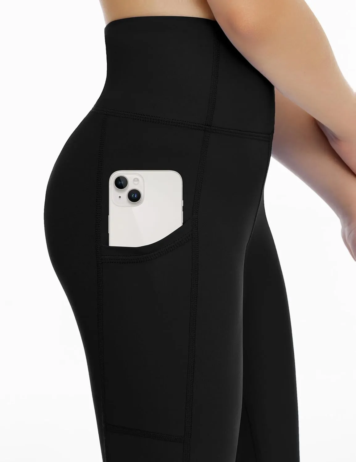 THE GYM PEOPLE Girls Workout Leggings Kids High Waist Stretch Athletic Dance Yoga Pants with Pockets