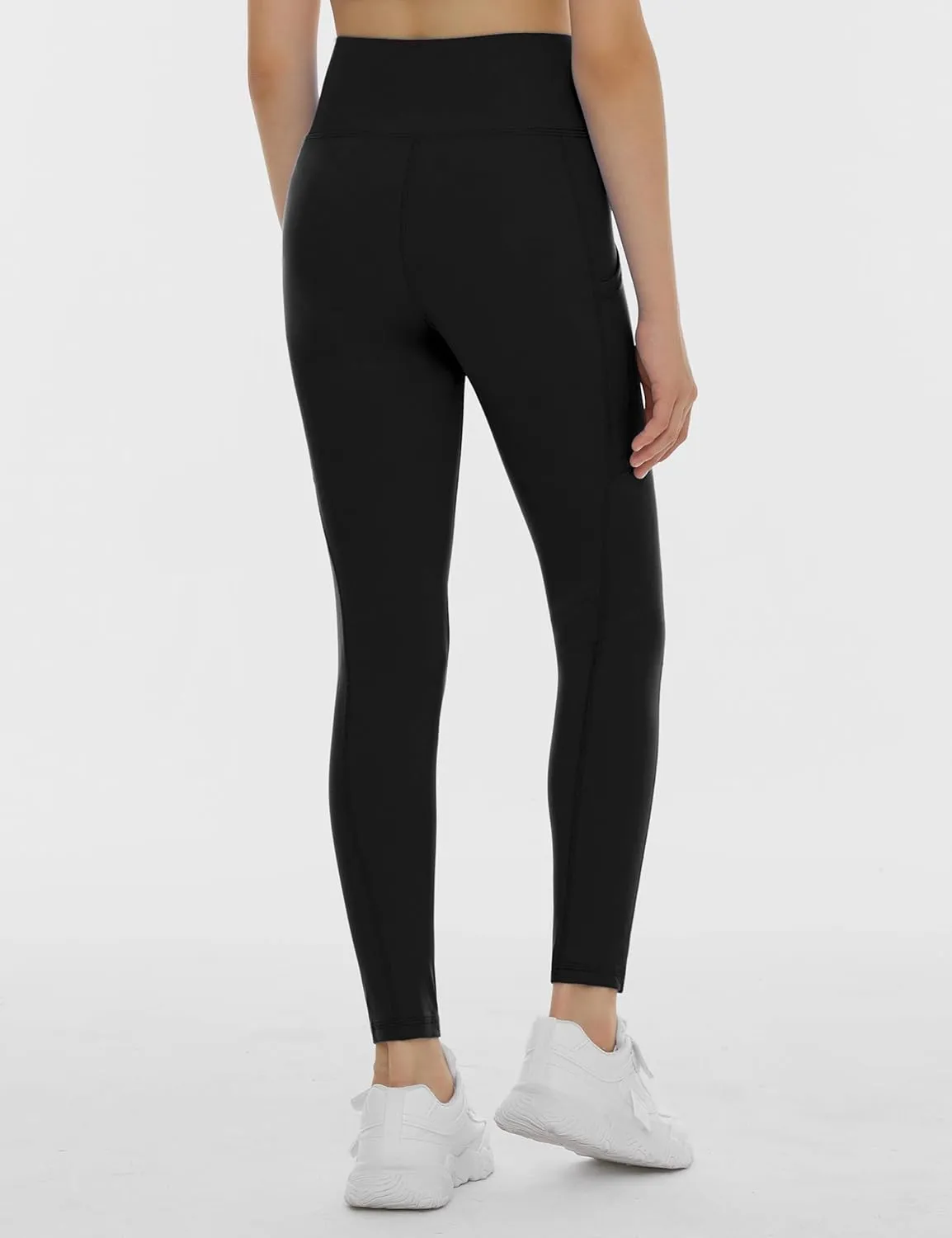 THE GYM PEOPLE Girls Workout Leggings Kids High Waist Stretch Athletic Dance Yoga Pants with Pockets