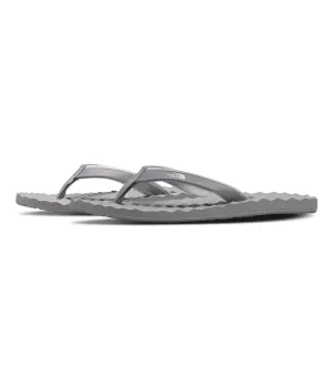 THE NORTH FACE Women's Flip Flop, Meld Grey TNF White, 7