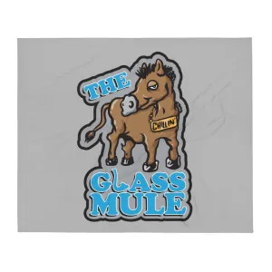 Throw Blanket - The Glass Mule - Gray