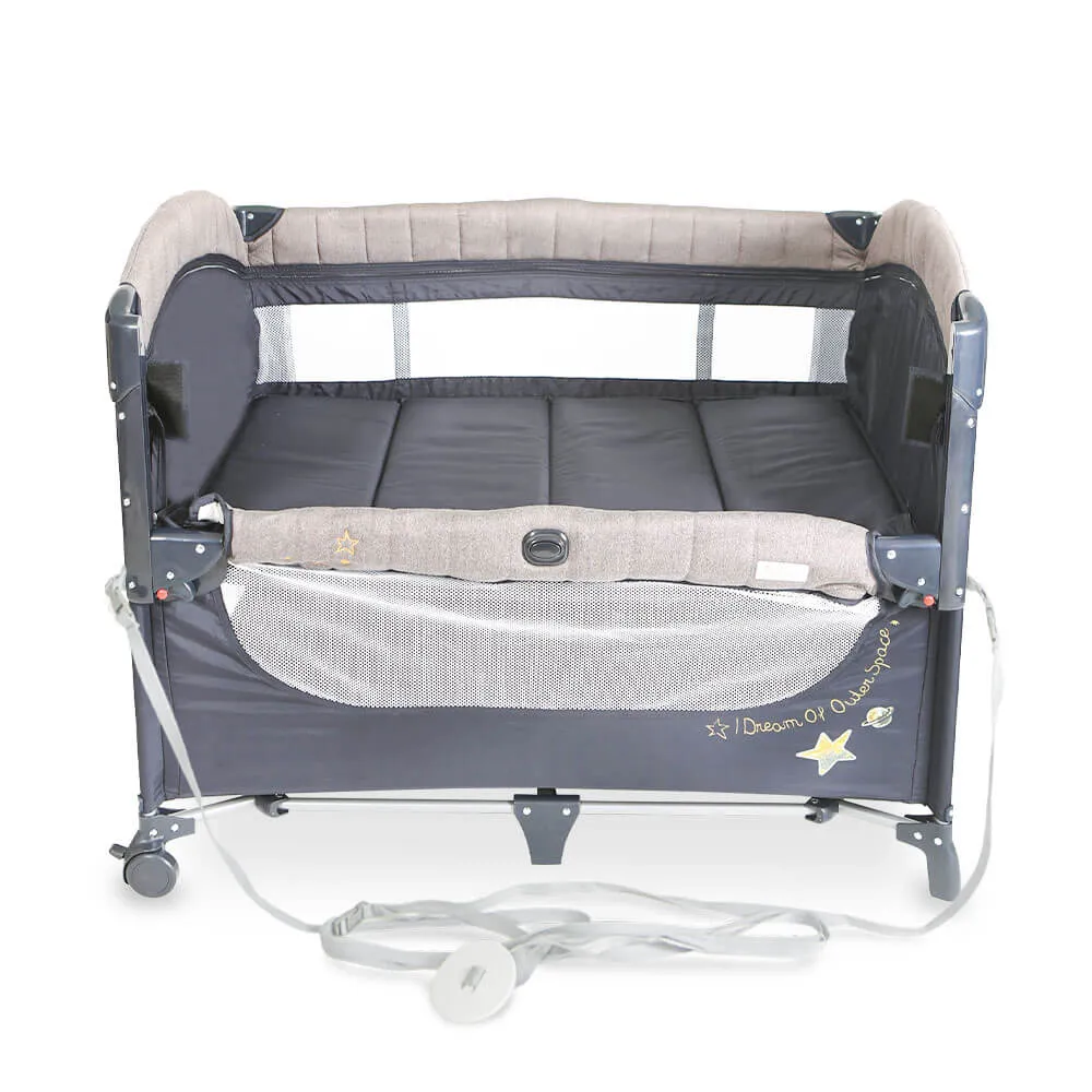 Tinnies Drop Side Play Pen-Blue