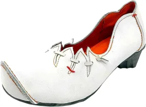 TMA EYES Women's Leather Soft Sole Slip on Low Heel Casual Shoes
