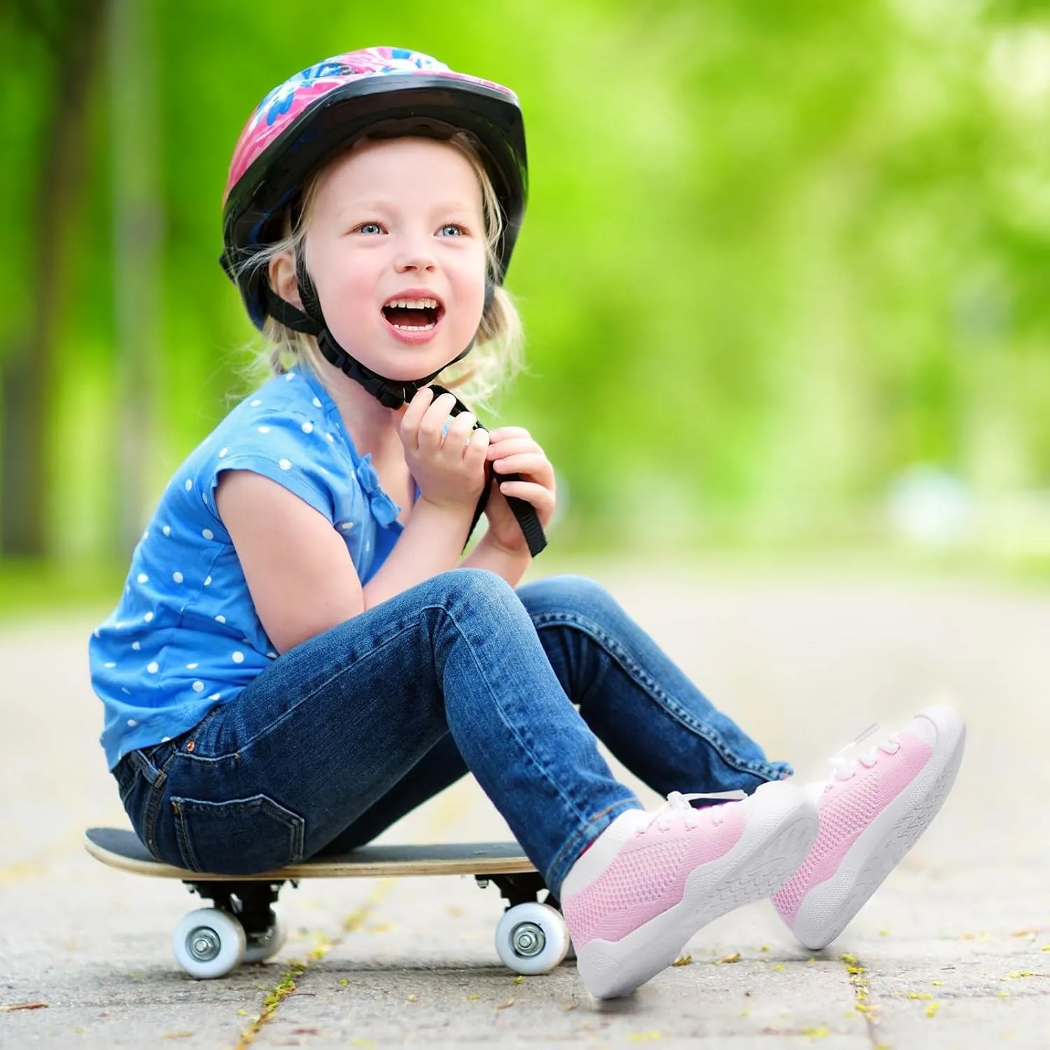 Toddler Shoes Boys Girls | with Arch Support | Slip-on| Barefoot | Breathable & Non-Slip Tennis Shoes