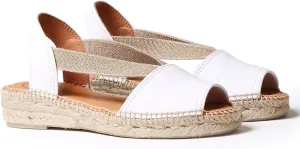 TONI PONS ETNA - Espadrille for Women in Smooth Shades made of leather.